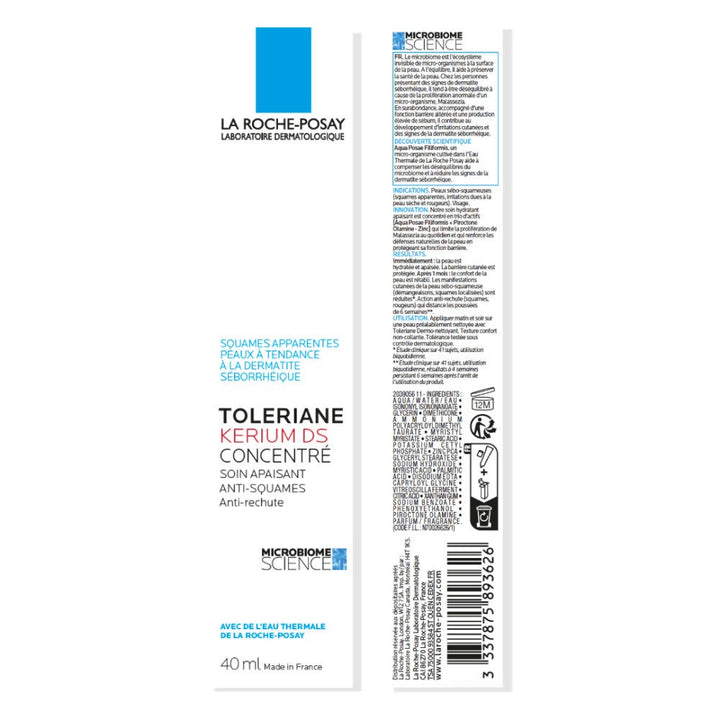 La Roche-Posay Kerium DS Concentrate Anti-Flaking Soothing Care 40ml (1.35fl oz)
