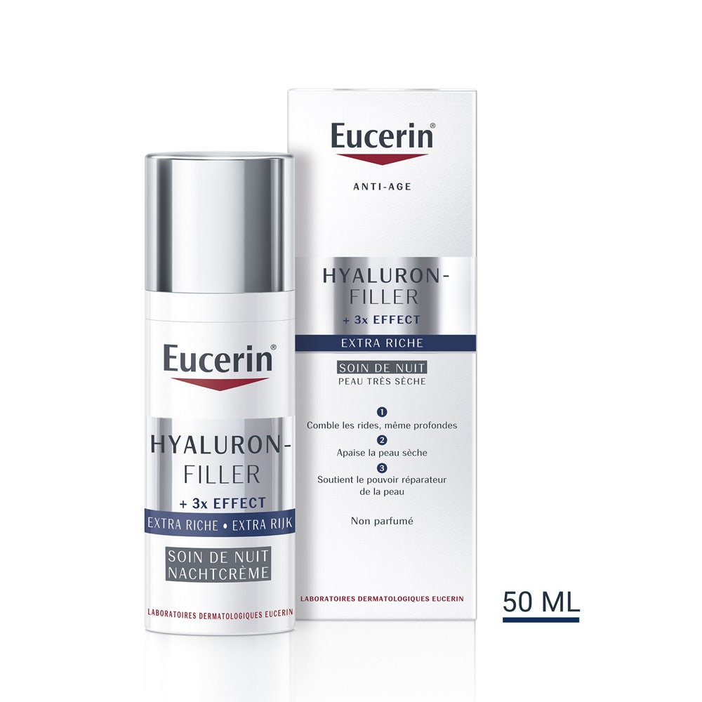 Eucerin Hyaluron-Filler Extra Rich Night Care 50ml (1.69 fl oz)
