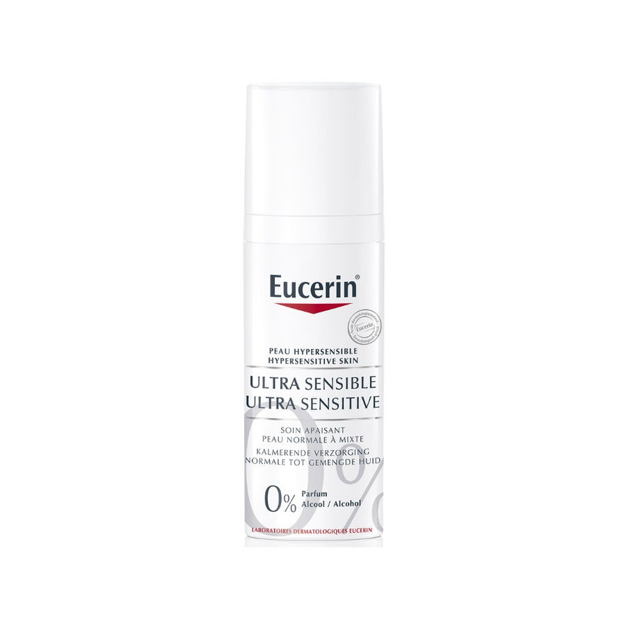 Eucerin Ultra Sensitive Soin Apaisant Peaux Normales à Mixtes 50 ml 