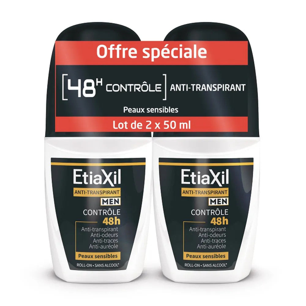 Etiaxil Men Deodorant Antiperspirant 48h Roll-On 50ml