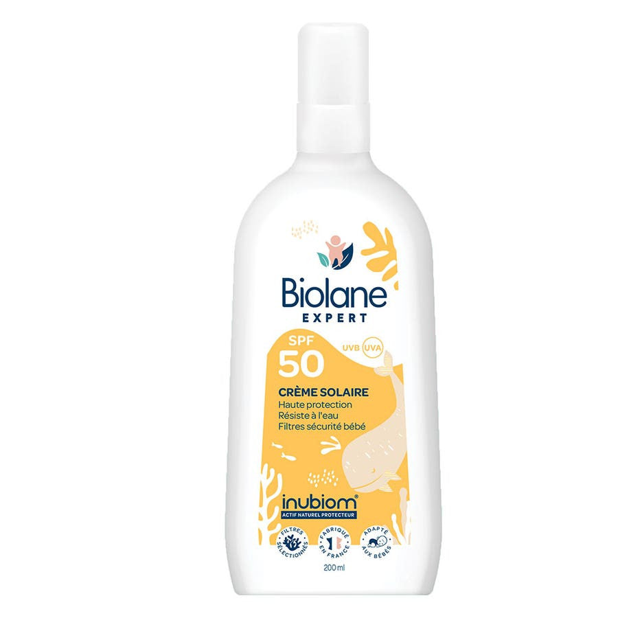 Biolane Expert Crème Solaire Bébés &amp; Enfants SPF50 200 ml 