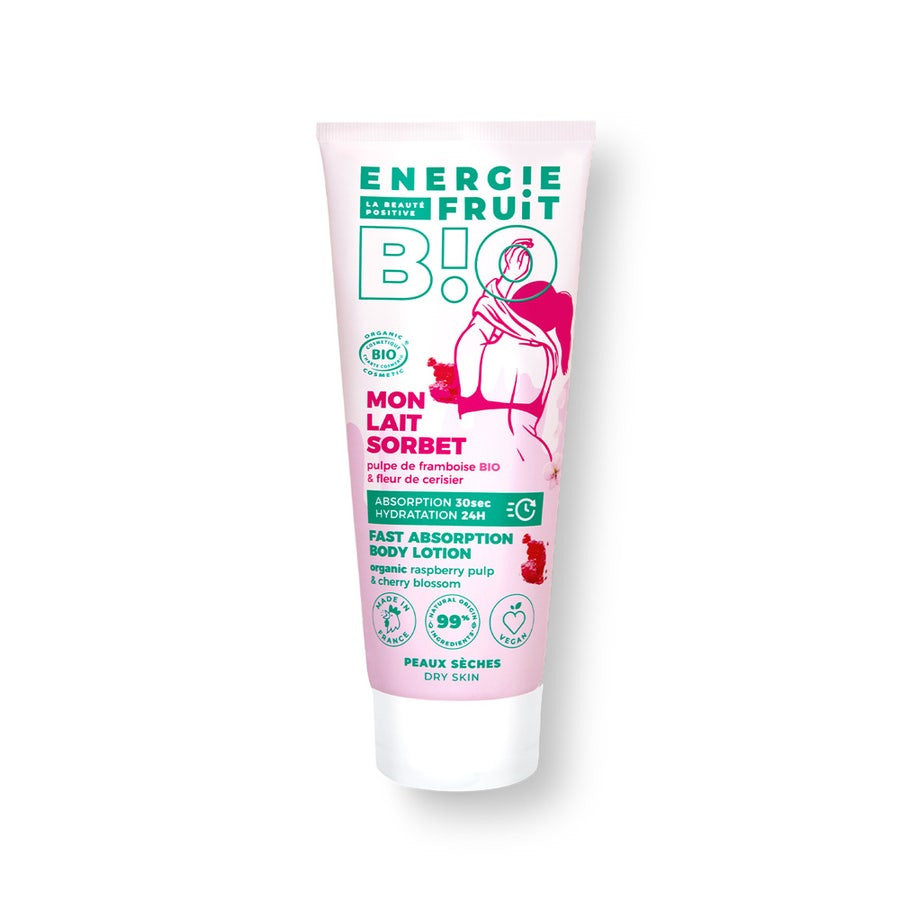 Energie Fruit Lait Sorbet Lotion pour le corps à absorption rapide 200 ml (6,76 fl oz) 