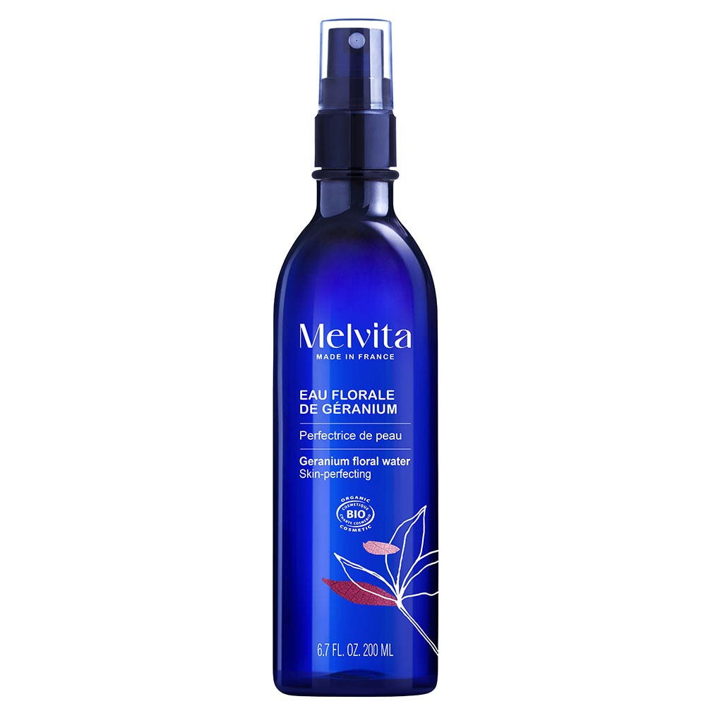 Melvita Organic Geranium Floral Water 200ml (6.76fl oz)
