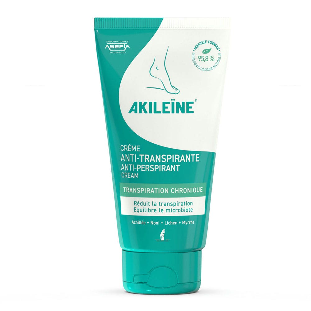 Asepta Akileine Chronic Sweating Cream 75ml (2.54fl oz)