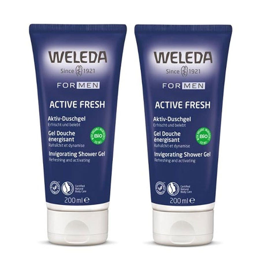 Weleda Man Energising Shower Cream 200ml x2 (6.76fl oz x2)