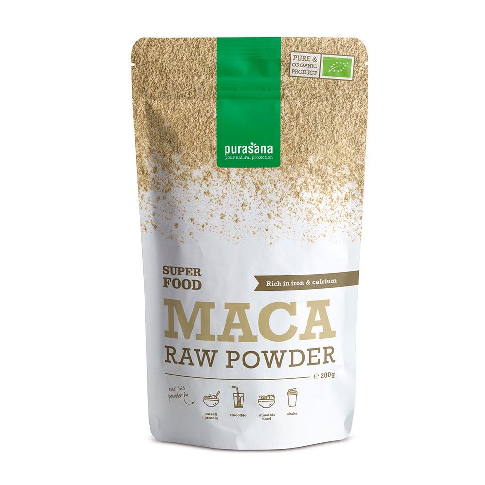 Purasana Organic Maca Powder 200g (7.05 oz) - FrenchBeautyHub