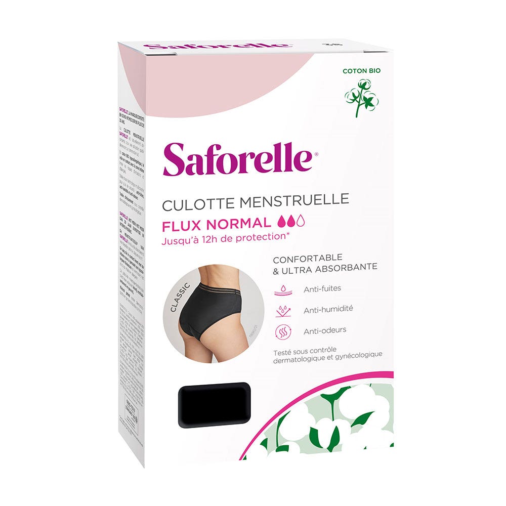 Saforelle Ultra Absorbent menstrual panties Normal flow