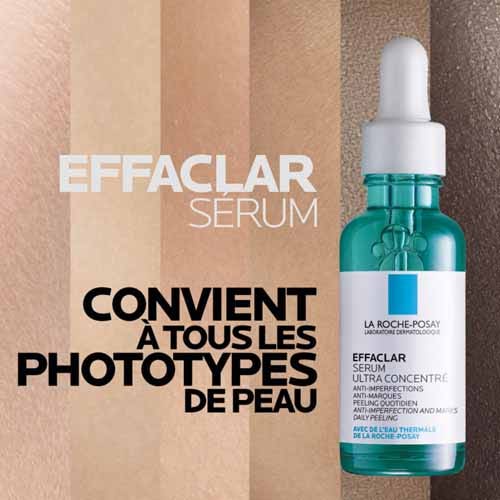 La Roche-Posay Effaclar Ultra Concentrated Serum + Foaming Gel Acne-prone Skin