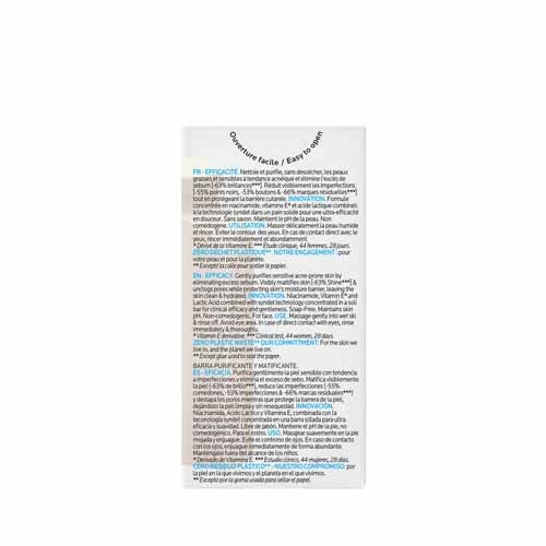 La Roche-Posay Effaclar Anti-Imperfection Dermatology Bread 65g (2.29 oz)