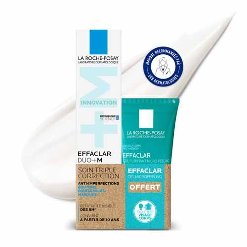 La Roche-Posay Effaclar Duo+M Corrective Anti-recurrence Treatment Effaclar Duo+ + Gel Micropeeling