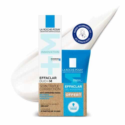La Roche-Posay Effaclar Duo+M Triple Correct Care + Effaclar Purifying Foaming Gel