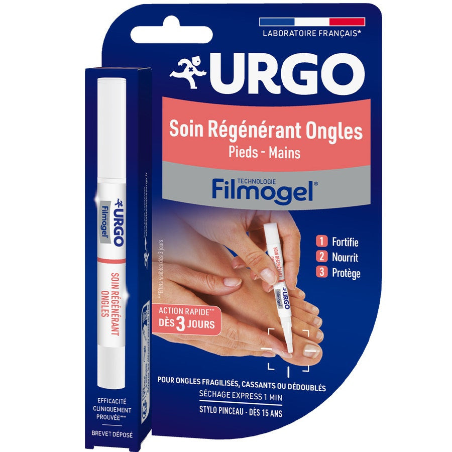 Urgo Filmogel Soin Régénérant Ongles 2,3 ml 