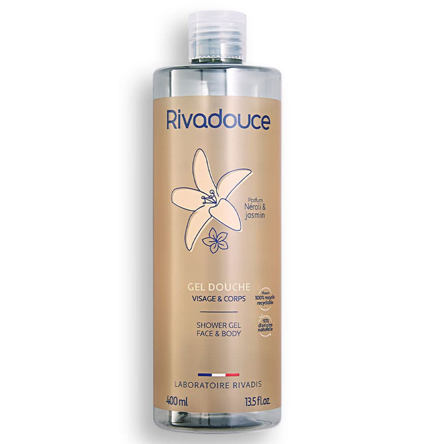 Rivadouce Shower Gel Nroli & Jasmin 400ml (13.52fl oz)