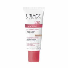 Uriage Roseliane CC Crème SPF30 Peaux Sensibles à Rougeurs 40 ml 