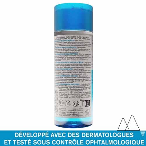 Uriage Facial Hygiene Waterproof Eye Makeup Remover 100ml (3.38fl oz)