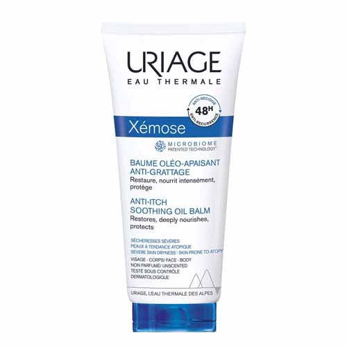 Uriage Xemose Baume Huile Apaisant Anti-Démangeaisons Peaux Sèches 200 ml 