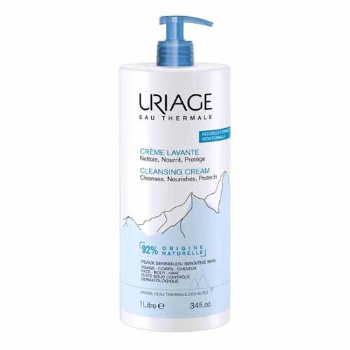 Uriage Hygiene Cleansing Cream 1L (33.81fl oz)