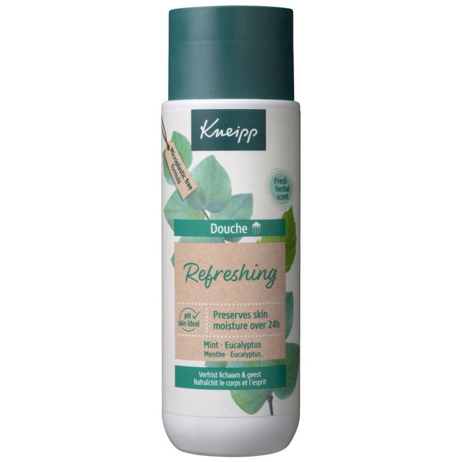 Gel douche rafraîchissant à la menthe et à l'eucalyptus Kneipp 200 ml (6,76 fl oz) 