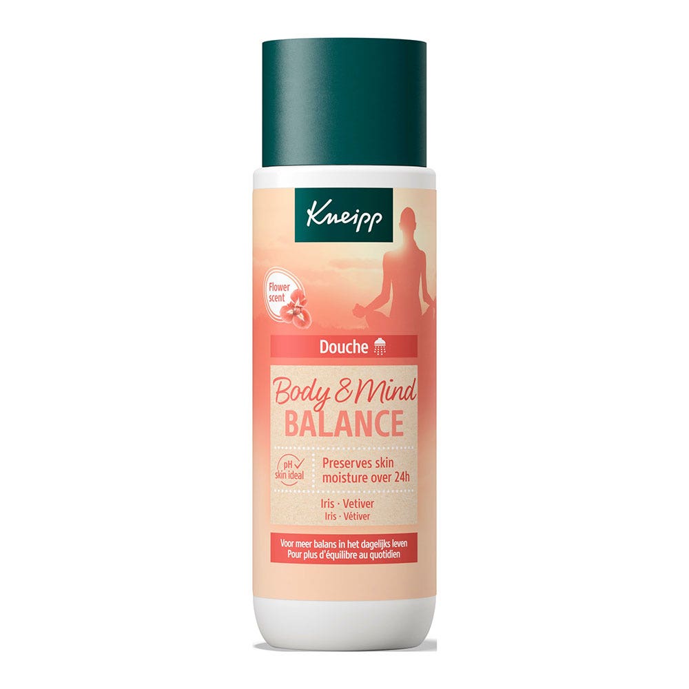Kneipp Body & Mind Balance Shower Foam Iris Vetiver 200ml (6.76fl oz)