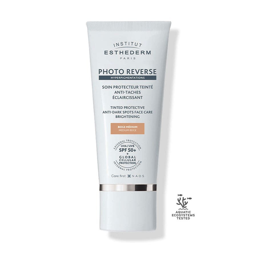 Institut Esthederm Photo Reverse Soin Protecteur Éclaircissant Anti-Taches SPF50+ Medium 50 ml 