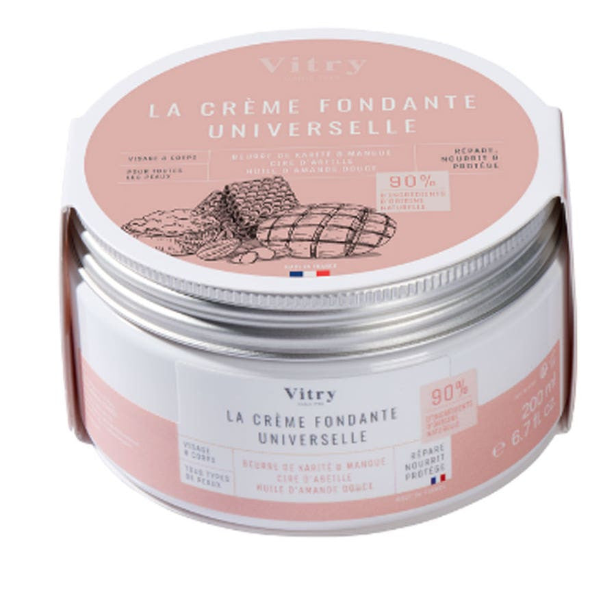 Crème Universelle Vitry 200 ml - 90 % d'ingrédients d'origine naturelle 