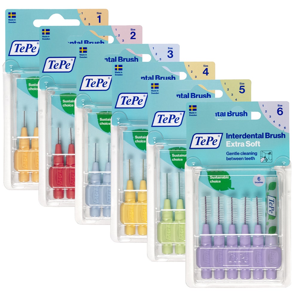 TePe Extra soft interdental brushes 6 x units