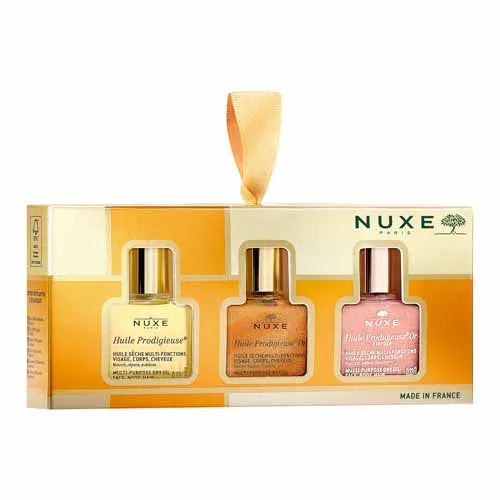 Coffret 3 Mini Huiles Nuxe Prodigieux® 10 ml 