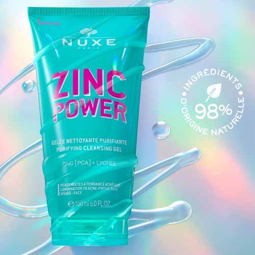Nuxe Zinc Power Purifying Cleansing Gel 150ml (5.07fl oz)