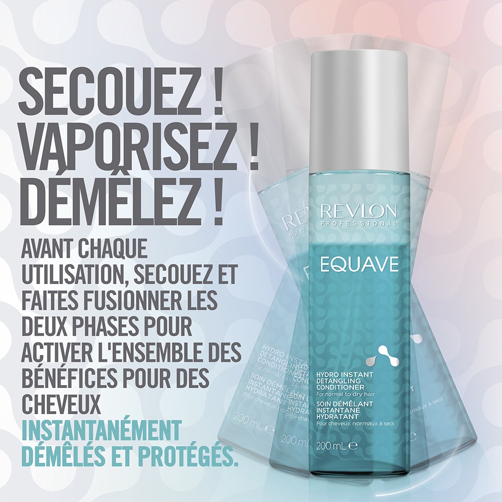 Revlon Professional Equave Instant Detangling Treatment & Brush 200ml (6.76fl oz)