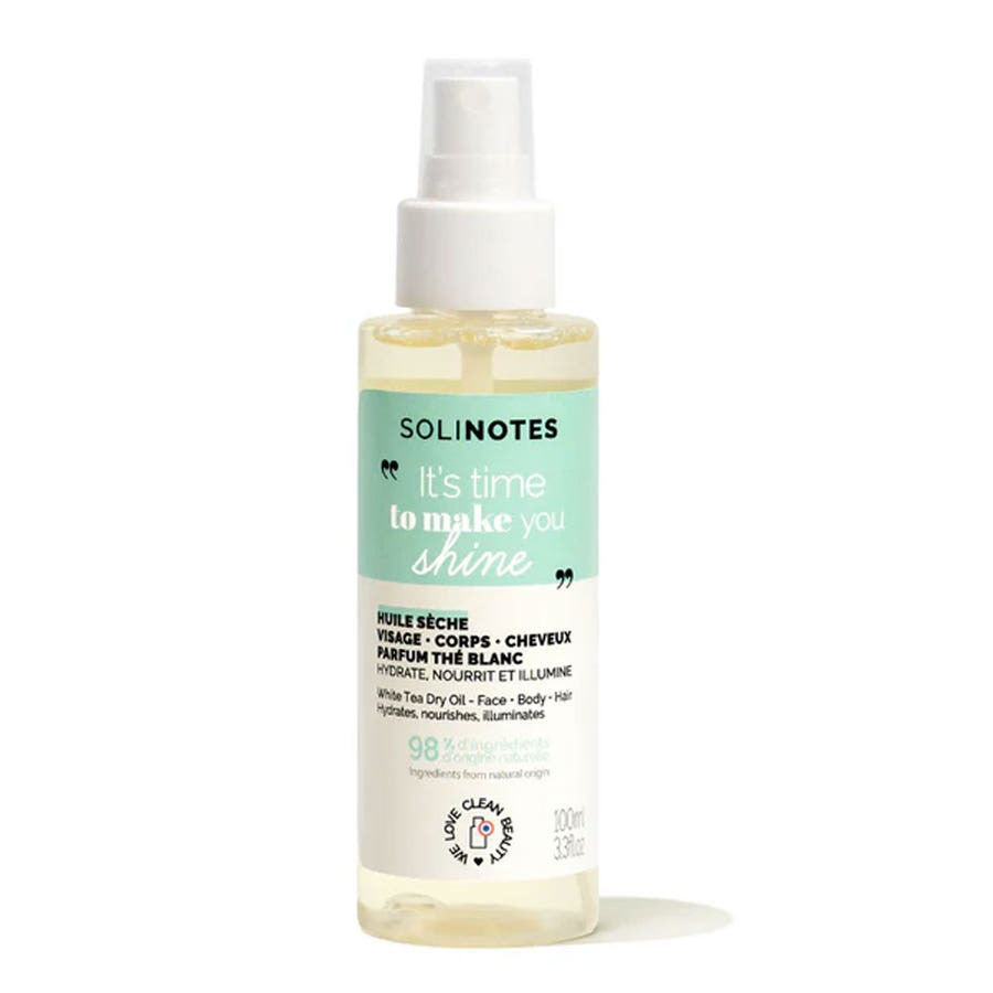 Huile sèche au thé Solinotes Le Blanc 100 ml (3,38 fl oz) 