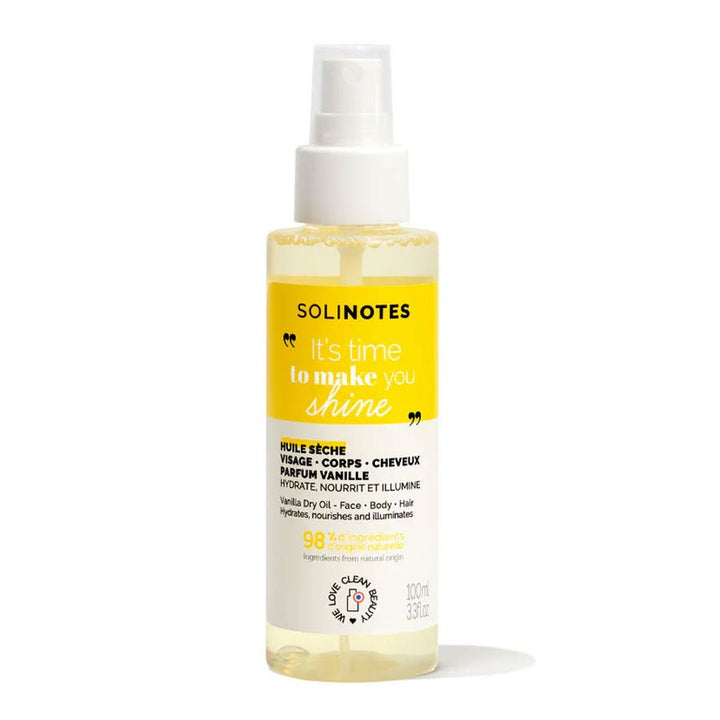 Huile sèche à la vanille Solinotes 100 ml (3,38 fl oz) 