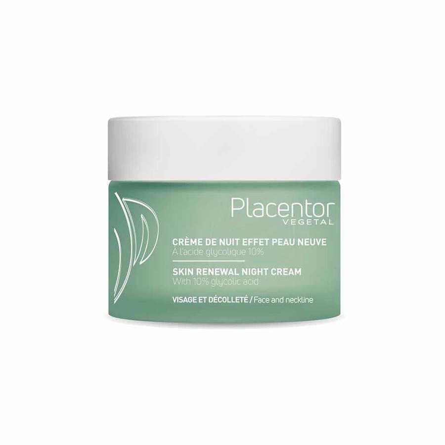 Placentor Crème de Nuit Végétale Peau Neuve 50 ml (1,69 fl oz) 