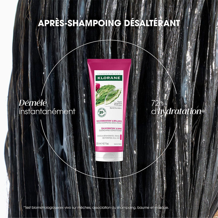 Klorane Prickly Pear 72h Quenching Conditioner Hydration & Shine 200ml (6.76fl oz)
