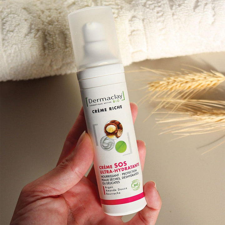 Dermaclay Active Day Cream Sos Ultra-moisturising Care 50ml (1.69fl oz)