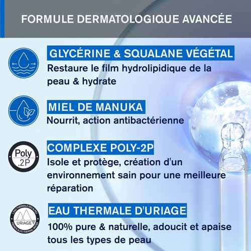 Uriage Bariéderm-Cica Repairing Insulating Hand Cream 50ml (1.69fl oz)