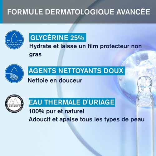 Uriage Derm-Phy Cleansing oil 500ml (16.91fl oz)