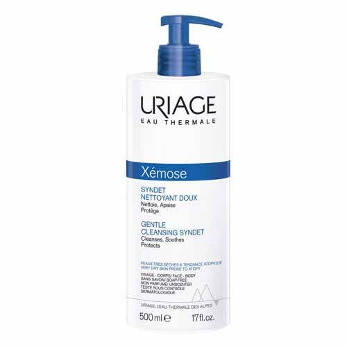 Uriage Xemose Gentle Cleansing Syndet for Very Dry Skin Prone To Atopy 500ml (16.90fl oz)