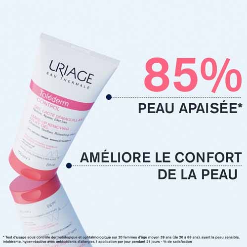 Uriage Tolederm Milky Gel Control Sensitive Skin 150ml (5.07fl oz)