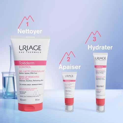 Uriage Tolederm Milky Gel Control Sensitive Skin 150ml (5.07fl oz)