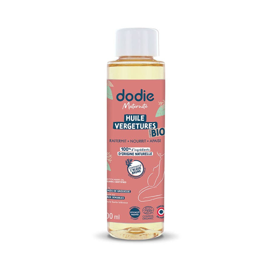 Huile anti-vergetures Dodie Bioes pour femmes enceintes 100 ml 