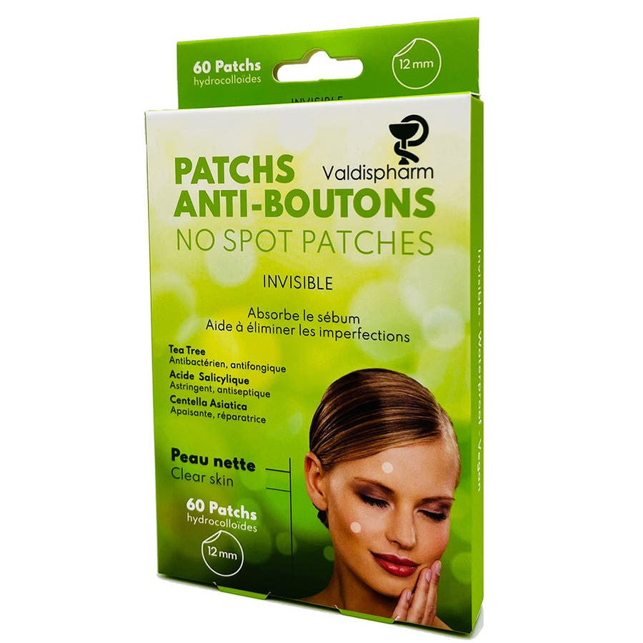 Patchs anti-imperfections invisibles médicaux LBS 60 patchs 