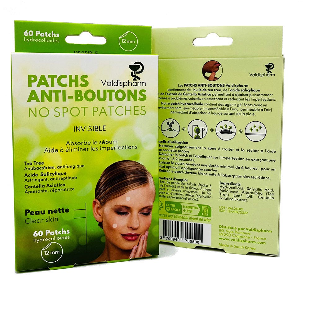 LBS Mdical Invisible Anti-Blemish Patches 60 patches