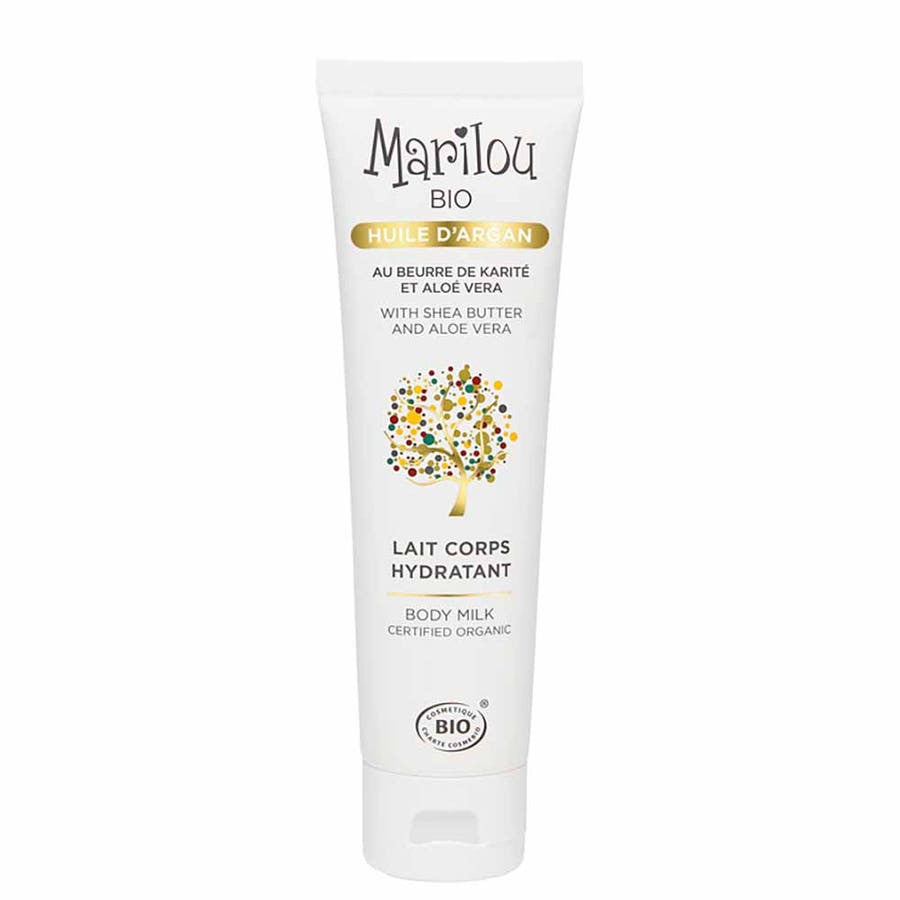 Marilou Bio Lait Corporel à l'huile d'Argan Peaux Sèches 100 ml (3,38 fl oz) 