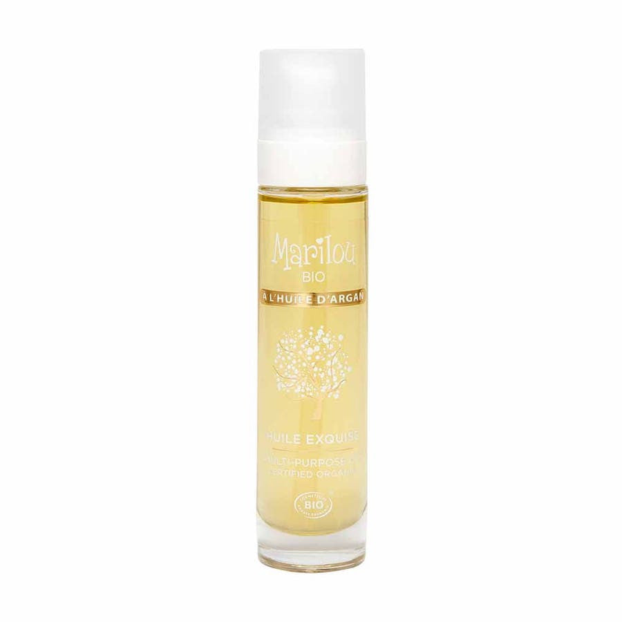 Huile d'Argan Bio Marilou Huile Exquise Peaux normales à sèches 50 ml (1,69 fl oz) 