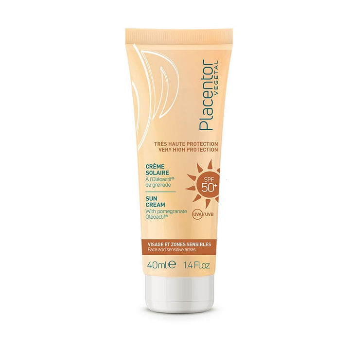 Placentor Végétal SPF50+ Zonnecrème voor gezicht en gevoelige zones 40ml
