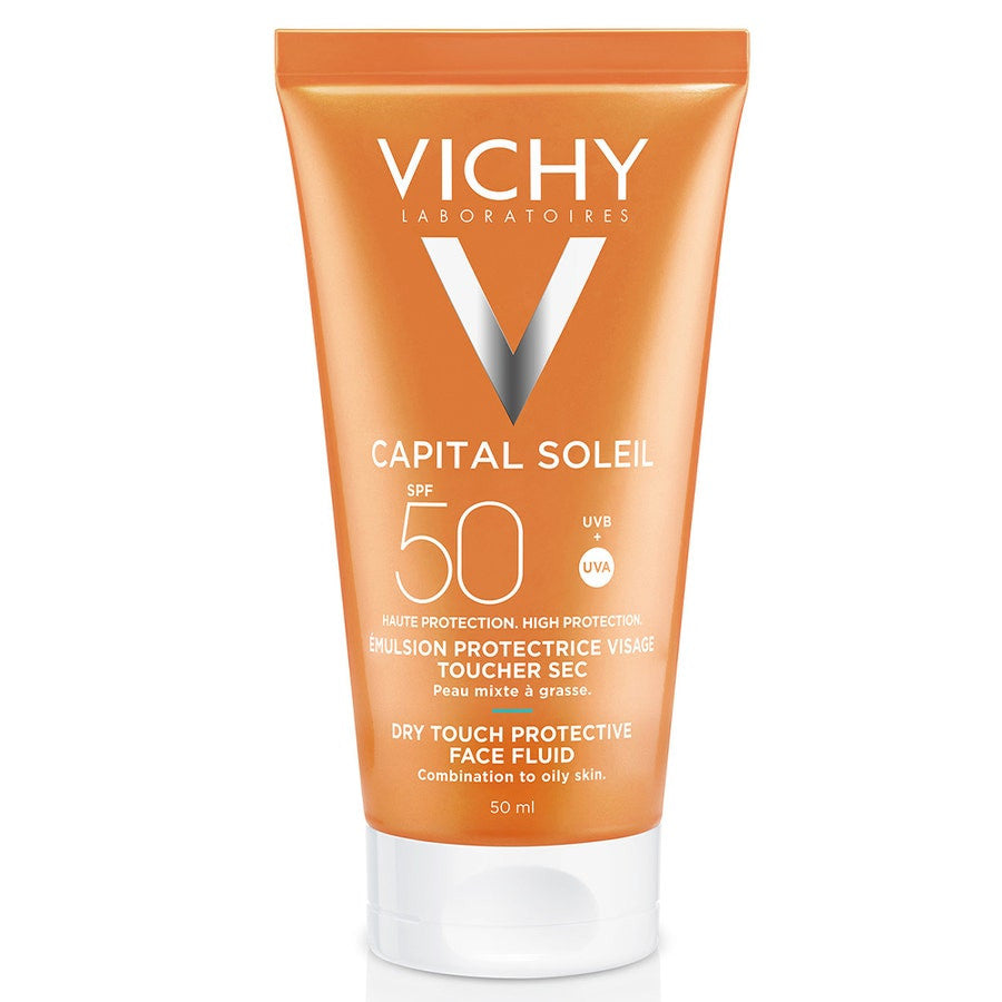 Vichy Capital Soleil Fluide Matifiant Visage Toucher Sec SPF50 50 ml 