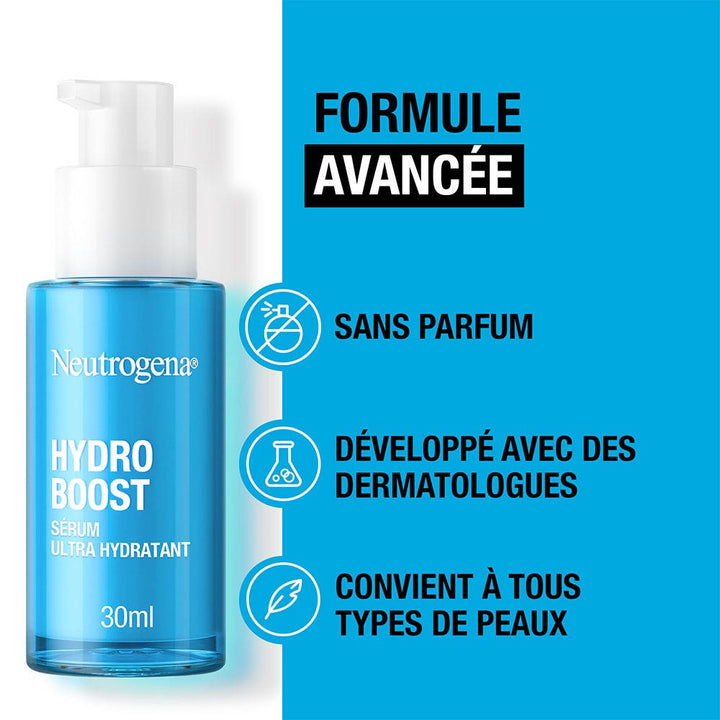 Neutrogena Hydro Boost Ultra Hydrating Serum Perfumes free 30ml (1.01fl oz)