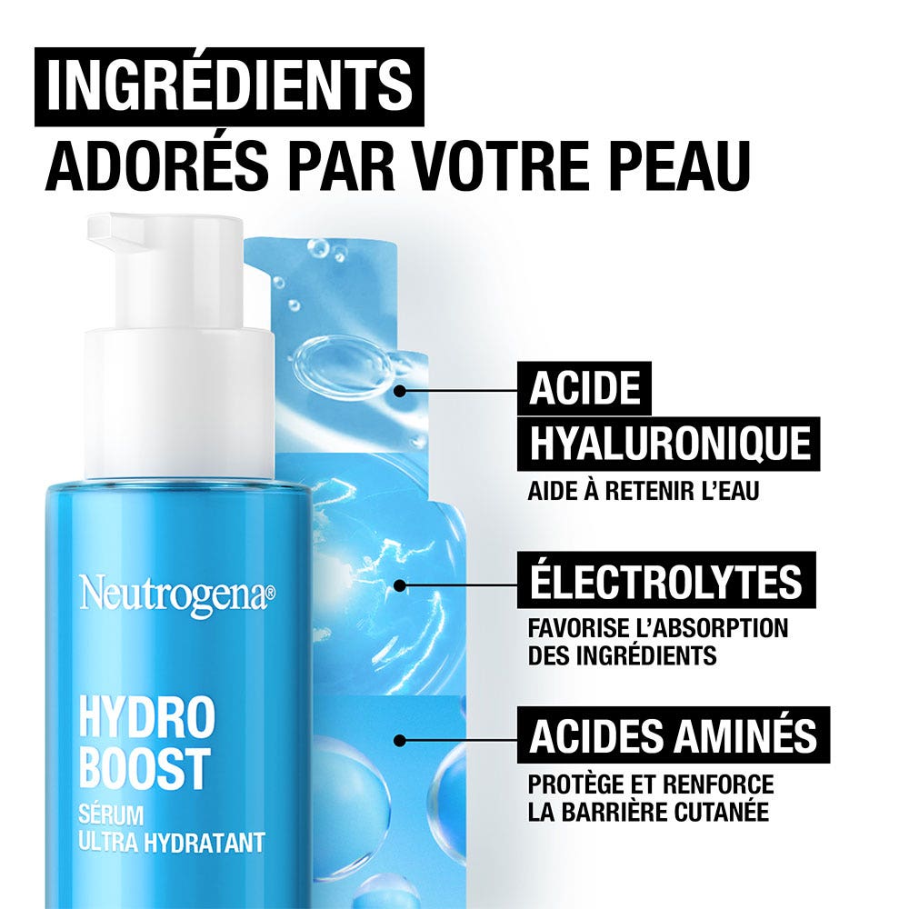 Neutrogena Hydro Boost Ultra Hydrating Serum Perfumes free 30ml (1.01fl oz)