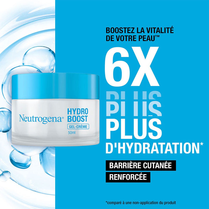 Neutrogena Hydro Boost Hyaluronic Acid Gel-Cream Fragrance-Free 50ml (1.69 fl oz)