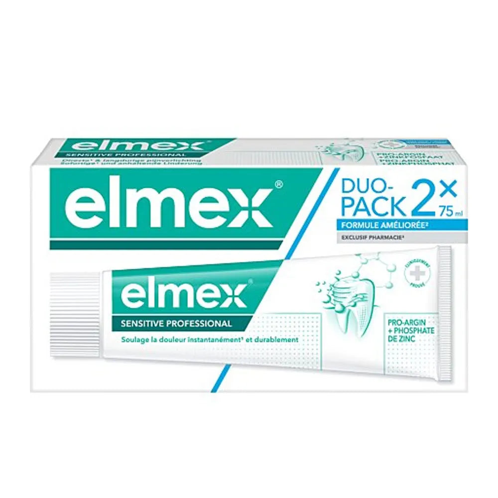 Elmex Sensitive Professional Toothpaste 75ml x2(2.53fl oz x2)